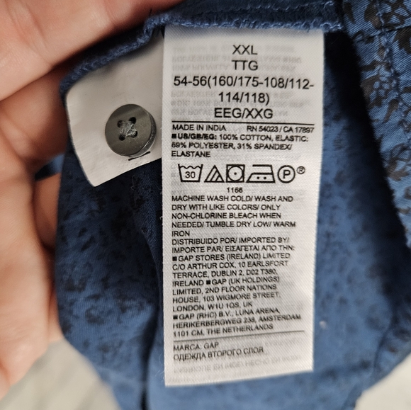 GAP | smocked long sleeve ruffle floral mini dress with pockets - Picture 8 of 10